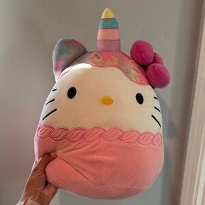 Hello Kitty Squishmallow Unicorn Plush in great condition